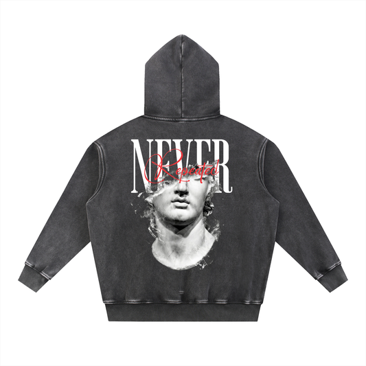 Pilot: Never Repeated Snow Wash Fleece Oversize Hoodie