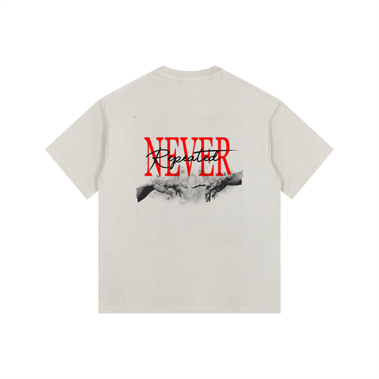 Vintage Washed Oversized Cotton T-Shirt